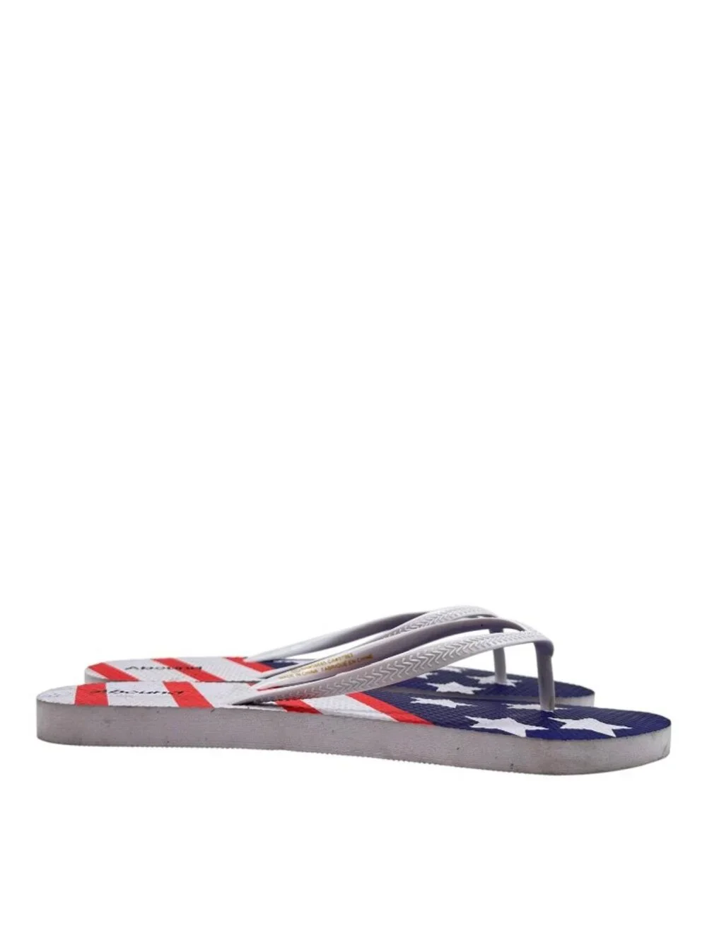 Nordstrom Abound Flip Flop Sandal 11 USA American Flag Thong Slide Beach Pool